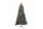 Vidaxl Artificial Christmas Tree With Stand Green 114 X 114 X 210 Cm Vidaxl Artificial Christmas Tree With Stand Green 114 X 114 X 210 Cm