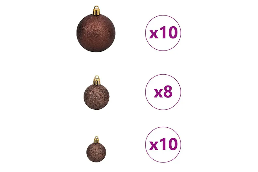 Vidaxl Artificial Christmas Tree Green 1295 X 1295 X 240 Cm Vidaxl Artificial Christmas Tree Green 1295 X 1295 X 240 Cm