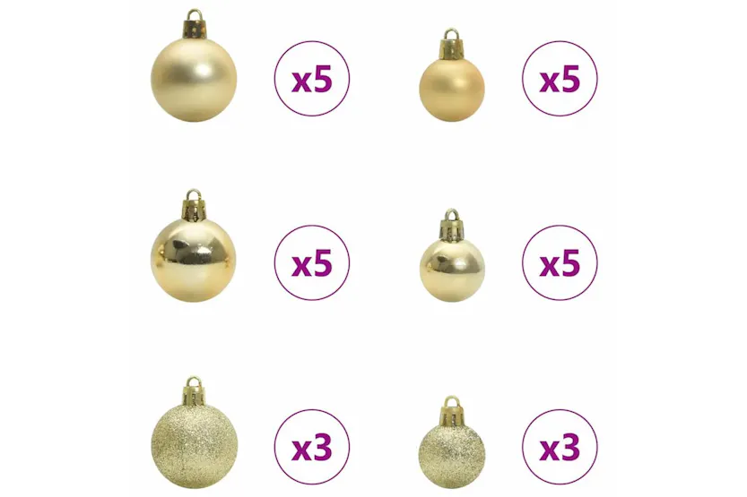 Vidaxl Artificial Christmas Tree Green 1295 X 1295 X 240 Cm Vidaxl Artificial Christmas Tree Green 1295 X 1295 X 240 Cm