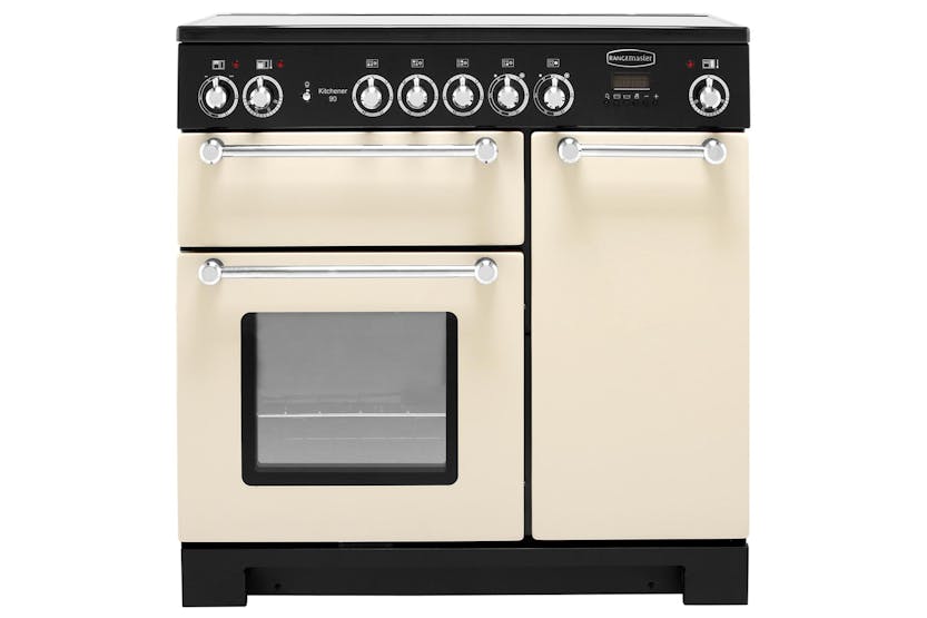 Rangemaster 90cm Electric Range Cooker | KCH90ECCR/C | Cream Rangemaster 90cm Electric Range Cooker | KCH90ECCR/C | Cream