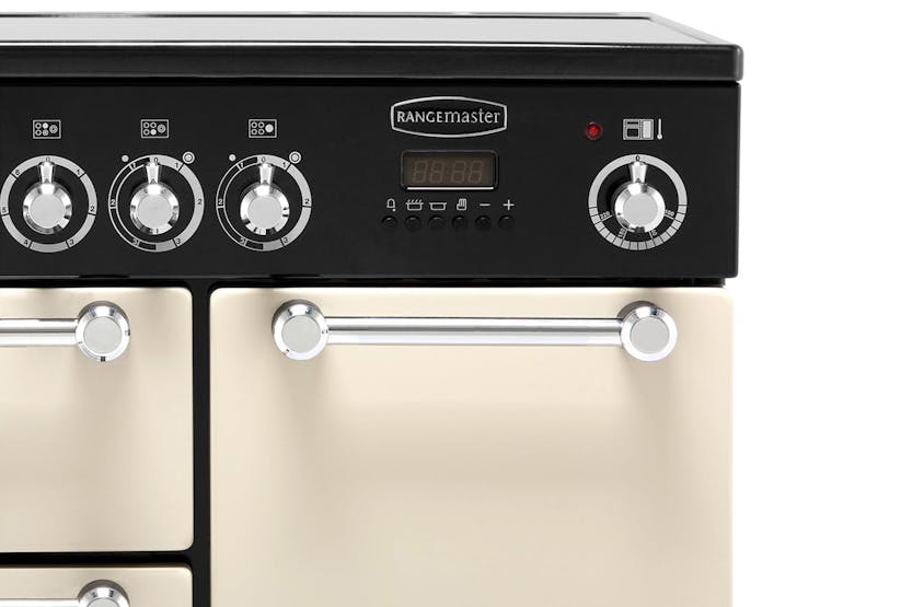 Rangemaster 90cm Electric Range Cooker | KCH90ECCR/C | Cream Rangemaster 90cm Electric Range Cooker | KCH90ECCR/C | Cream
