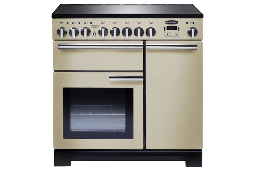 Rangemaster Professional Deluxe 90cm Electric Range Cooker | PDL90EICR/C | Cream Rangemaster Professional Deluxe 90cm Electric Range Cooker | PDL90EICR/C | Cream