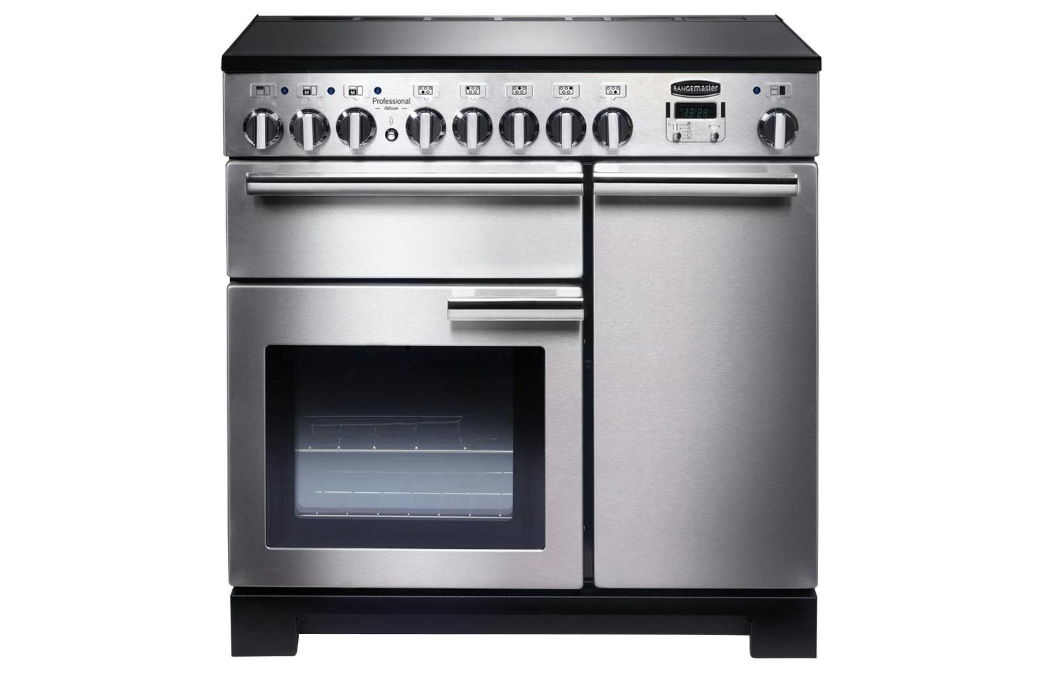 Rangemaster Professional Deluxe 90cm Electric Range Cooker | PDL90EISS/C | Stainless Steel