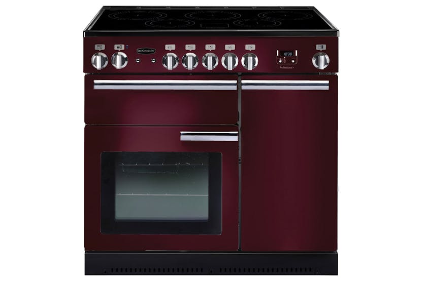 Rangemaster Professional Plus 90cm Electric Range Cooker | PROP90EICY/C | Cranberry Rangemaster Professional Plus 90cm Electric Range Cooker | PROP90EICY/C | Cranberry