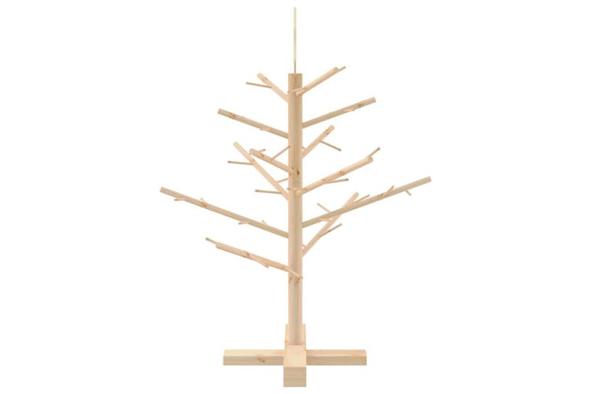 Vidaxl Wooden Christmas Tree With Stand Natural 75 Cm Solid Pine Wood Vidaxl Wooden Christmas Tree With Stand Natural 75 Cm Solid Pine Wood