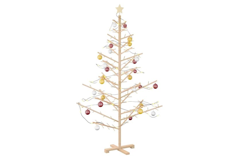 Vidaxl Wooden Christmas Tree With Stand Natural 180 Cm Solid Pine Wood Vidaxl Wooden Christmas Tree With Stand Natural 180 Cm Solid Pine Wood