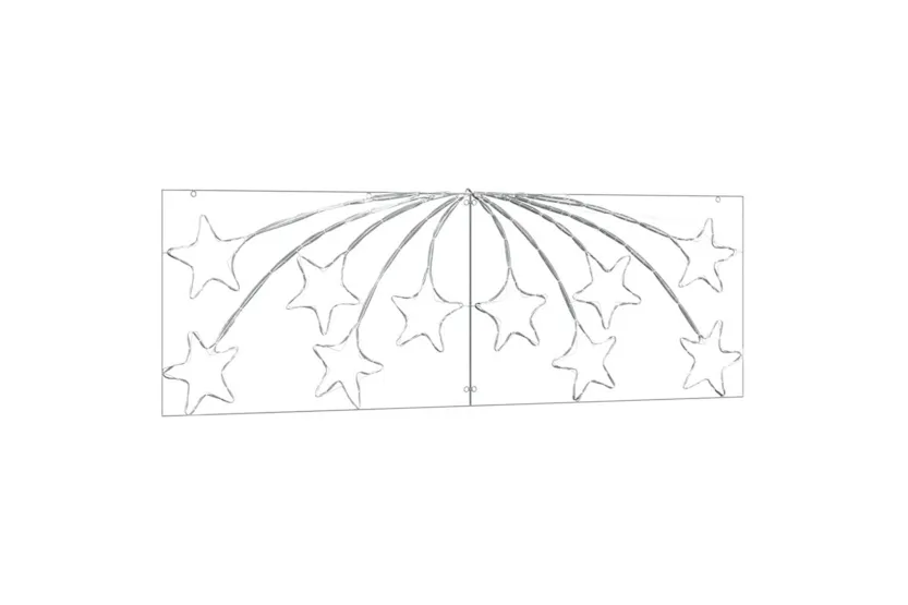 Vidaxl Christmas Star With 432 Leds Multicolour 180 X 57 Cm Pvc Vidaxl Christmas Star With 432 Leds Multicolour 180 X 57 Cm Pvc