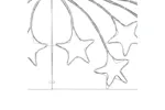 Vidaxl Christmas Star With 432 Leds Multicolour 180 X 57 Cm Pvc Vidaxl Christmas Star With 432 Leds Multicolour 180 X 57 Cm Pvc
