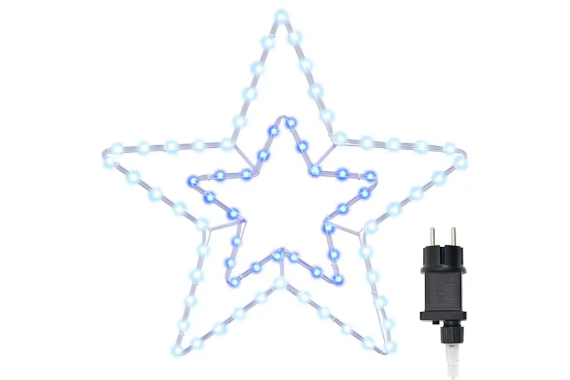 Vidaxl Christmas Star With 72 Leds Cold White 515 X 50 X 065 Cm Iron Vidaxl Christmas Star With 72 Leds Cold White 515 X 50 X 065 Cm Iron