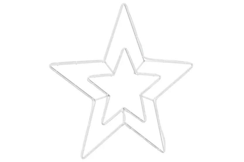 Vidaxl Christmas Star With 72 Leds Cold White 515 X 50 X 065 Cm Iron Vidaxl Christmas Star With 72 Leds Cold White 515 X 50 X 065 Cm Iron