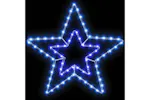 Vidaxl Christmas Star With 72 Leds Cold White 515 X 50 X 065 Cm Iron Vidaxl Christmas Star With 72 Leds Cold White 515 X 50 X 065 Cm Iron
