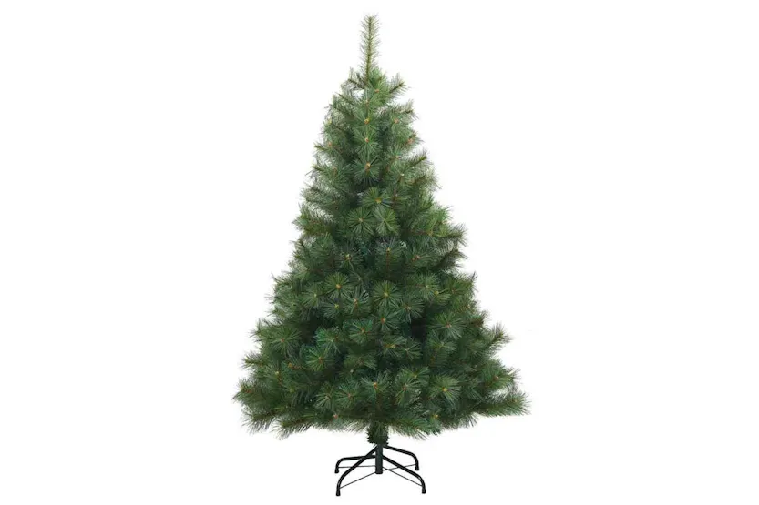 Vidaxl Artificial Hinged Christmas Tree Green 120 Cm Pvc Steel Vidaxl Artificial Hinged Christmas Tree Green 120 Cm Pvc Steel