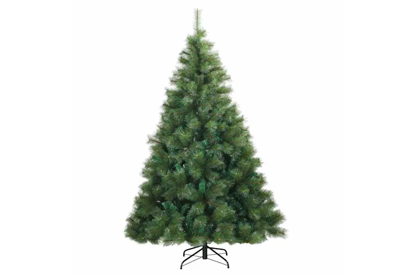 Vidaxl Artificial Hinged Christmas Tree Green 240 Cm Pvc Steel Vidaxl Artificial Hinged Christmas Tree Green 240 Cm Pvc Steel