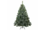 Vidaxl Artificial Hinged Christmas Tree Snow Flocked White 120 Cm Vidaxl Artificial Hinged Christmas Tree Snow Flocked White 120 Cm