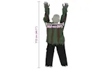 Vidaxl Halloween Crawling Zombie Green 112 X 255 X 215 Cm Polyester Vidaxl Halloween Crawling Zombie Green 112 X 255 X 215 Cm Polyester