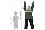 Vidaxl Halloween Crawling Zombie Green 112 X 255 X 215 Cm Polyester Vidaxl Halloween Crawling Zombie Green 112 X 255 X 215 Cm Polyester