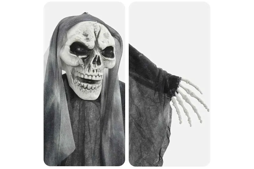 Vidaxl Halloween Hanging Ghost 3 Pcs Black 66 X 110 Cm Polyester Vidaxl Halloween Hanging Ghost 3 Pcs Black 66 X 110 Cm Polyester