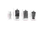 Vidaxl Halloween Hanging Ghost 3 Pcs Black 66 X 110 Cm Polyester Vidaxl Halloween Hanging Ghost 3 Pcs Black 66 X 110 Cm Polyester