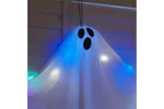Vidaxl Halloween Hanging Ghost With 3 Leds 3 Pcs White Polyester Vidaxl Halloween Hanging Ghost With 3 Leds 3 Pcs White Polyester