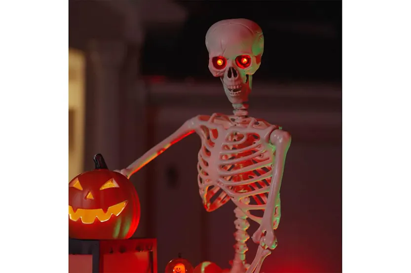 Vidaxl Halloween Skeleton White Plastic Vidaxl Halloween Skeleton White Plastic