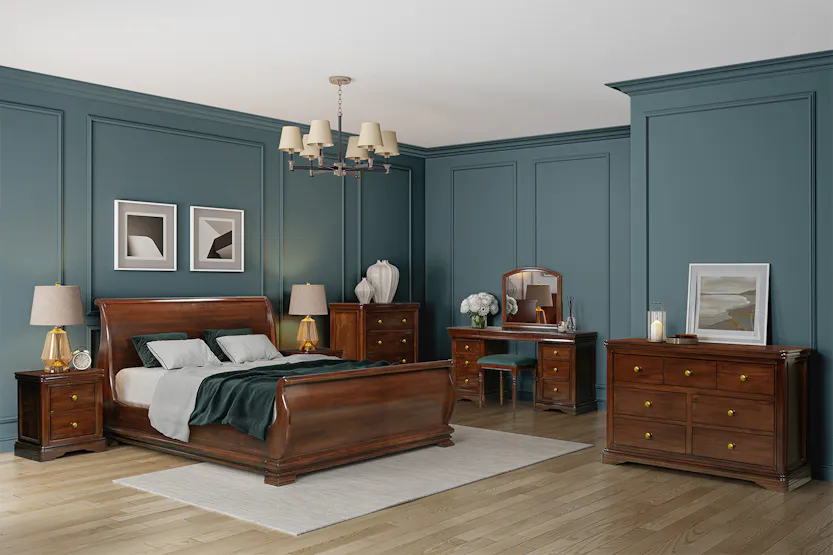 Deauville Bed Frame | King | 5ft | Brown Deauville Bed Frame | King | 5ft | Brown