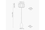 Oscar Floor Lamp | Black Oscar Floor Lamp | Black
