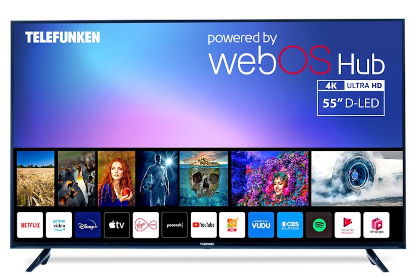 Telefunken N18 55" 4K UHD DLED Smart TV | TS5520 Telefunken N18 55" 4K UHD DLED Smart TV | TS5520