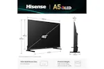 Hisense 40" A5Q Full HD QLED Smart TV | 40A59Q Hisense 40" A5Q Full HD QLED Smart TV | 40A59Q
