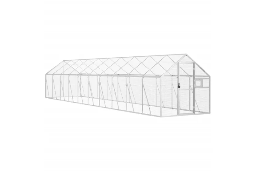 Aviary Silver 179x10x185 M Aluminium Aviary Silver 179x10x185 M Aluminium