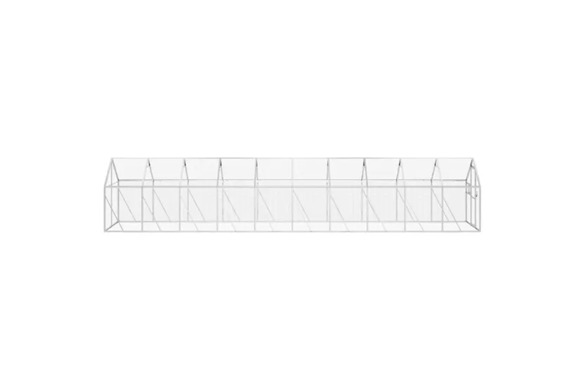 Aviary Silver 179x10x185 M Aluminium Aviary Silver 179x10x185 M Aluminium