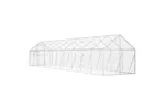 Aviary Silver 179x10x185 M Aluminium Aviary Silver 179x10x185 M Aluminium