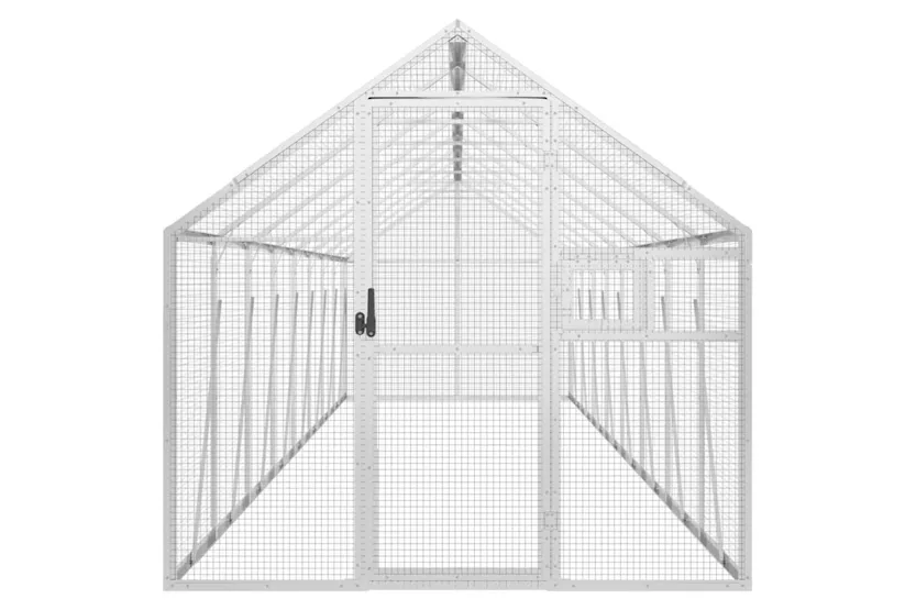 Aviary Silver 179x8x185 M Aluminium Aviary Silver 179x8x185 M Aluminium