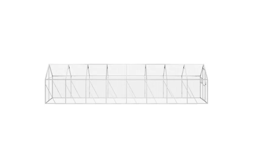 Aviary Silver 179x8x185 M Aluminium Aviary Silver 179x8x185 M Aluminium