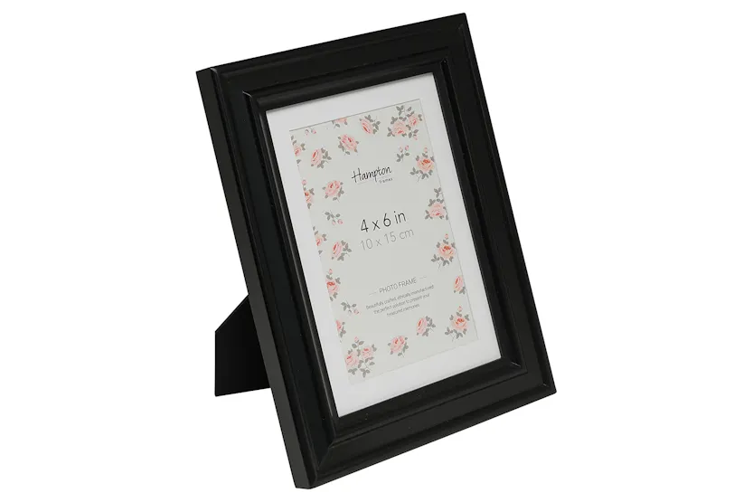 Helena 4 x 6" Photo Frame | Black Helena 4 x 6" Photo Frame | Black
