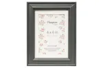 Helena 4 x 6" Photo Frame | Dark Grey Helena 4 x 6" Photo Frame | Dark Grey