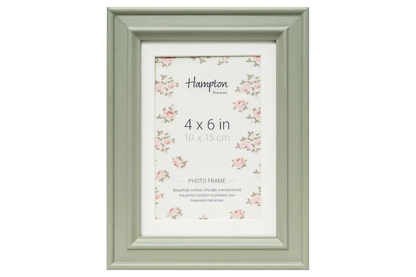Helena 6x4" Photo Frame | Sage Helena 6x4" Photo Frame | Sage