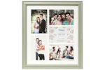 Helena 5 Aperture Photo Frame | Sage Helena 5 Aperture Photo Frame | Sage
