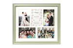 Helena 5 Aperture Photo Frame | Sage Helena 5 Aperture Photo Frame | Sage