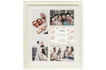 Helena 5 Aperture Photo Frame | White Helena 5 Aperture Photo Frame | White