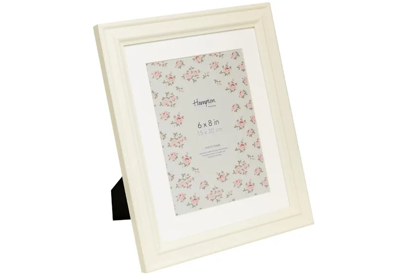 Helena 6×8" Photo Frame | White Helena 6×8" Photo Frame | White