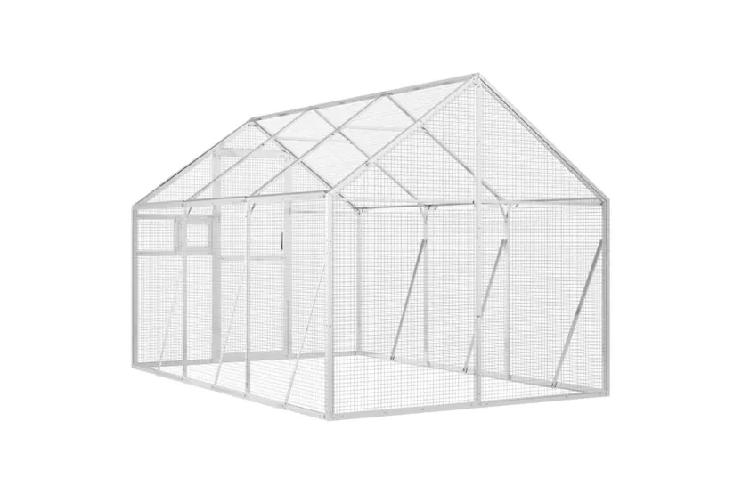 Aviary Silver 179x3x185 M Aluminium Aviary Silver 179x3x185 M Aluminium