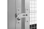 Aviary With Extension Silver 518x307x212 Cm Steel Aviary With Extension Silver 518x307x212 Cm Steel