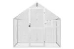 Aviary Silver 179x100x185 Cm Aluminium Aviary Silver 179x100x185 Cm Aluminium