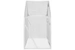 Aviary Silver 179x100x185 Cm Aluminium Aviary Silver 179x100x185 Cm Aluminium