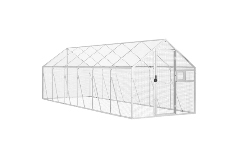 Aviary Silver 179x6x185 M Aluminium Aviary Silver 179x6x185 M Aluminium