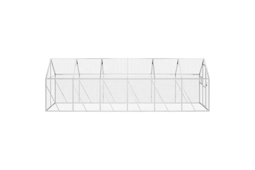 Aviary Silver 179x6x185 M Aluminium Aviary Silver 179x6x185 M Aluminium