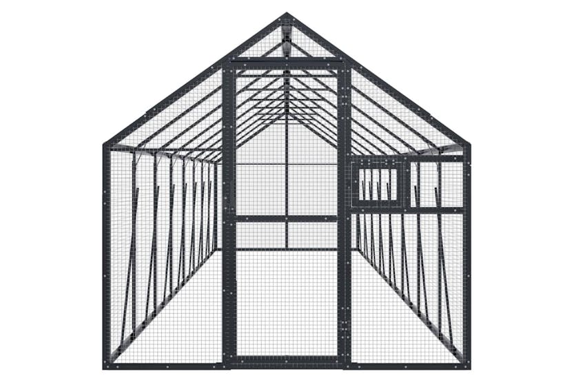 Aviary Anthracite 179x8x185 M Aluminium Aviary Anthracite 179x8x185 M Aluminium