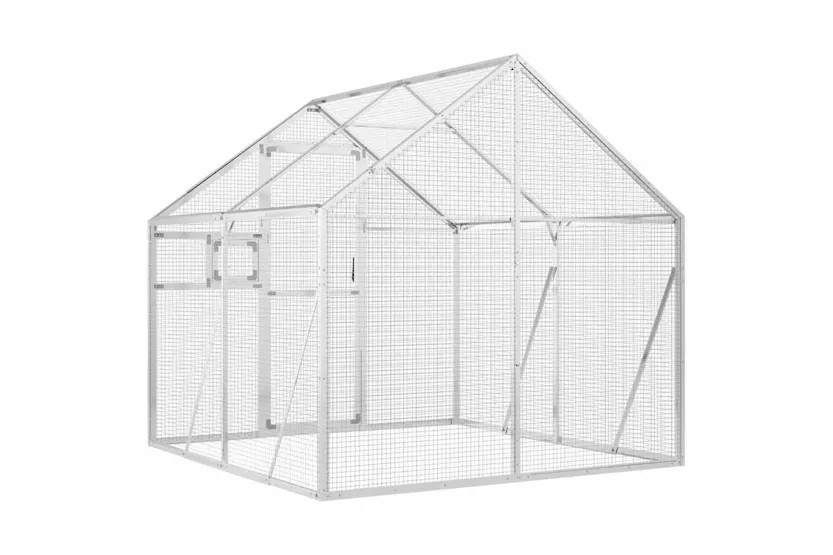 Aviary Silver 179x2x185 M Aluminium Aviary Silver 179x2x185 M Aluminium