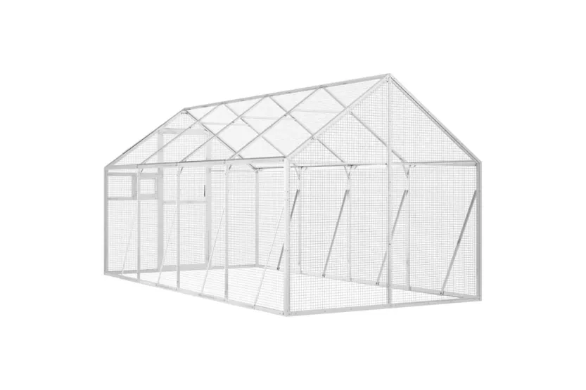 Aviary Silver 179x4x185 M Aluminium Aviary Silver 179x4x185 M Aluminium