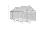 Aviary Silver 179x4x185 M Aluminium Aviary Silver 179x4x185 M Aluminium